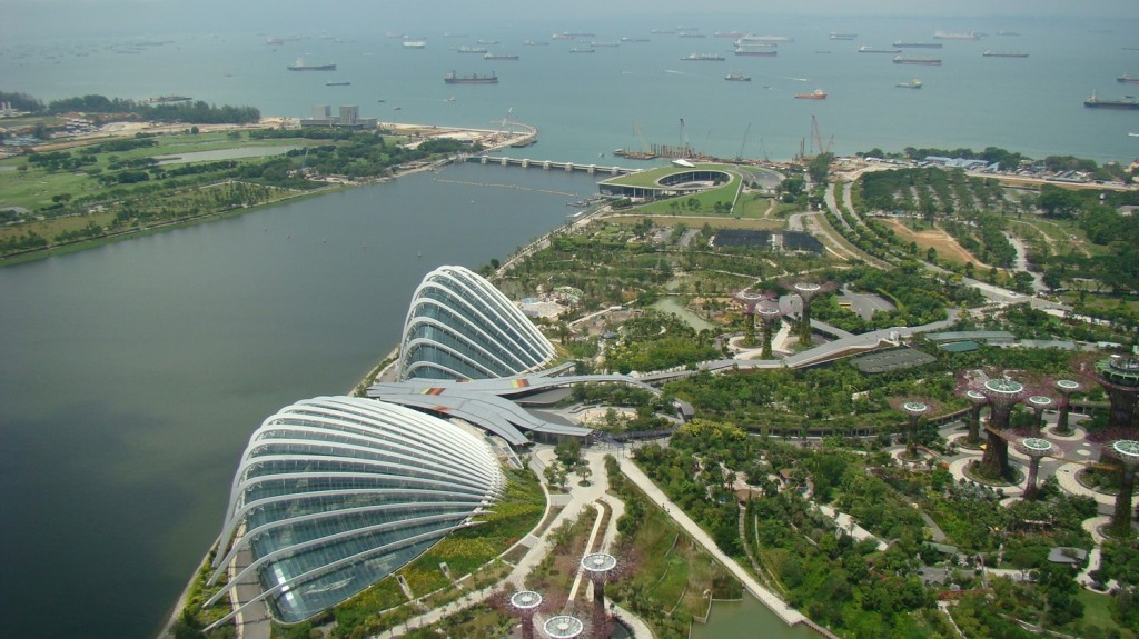Singapore Barrage Perspective